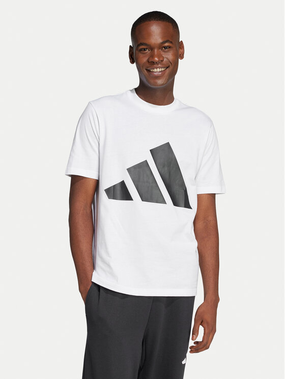 

Футболка обычного кроя Essentials Big Logo JE8943 Adidas, белый