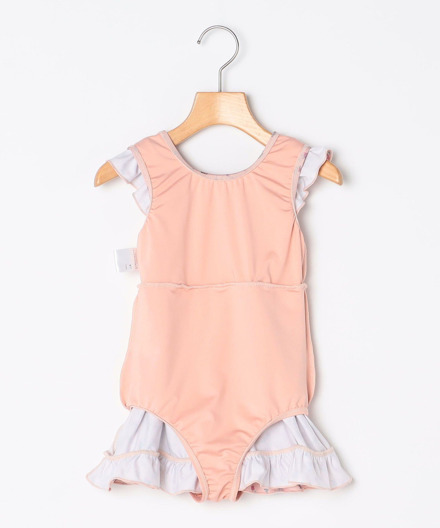 Детское платье-купальник с цветочным оборчатым узором: 100–130 см SHIPS KIDS, Pink — фото 2