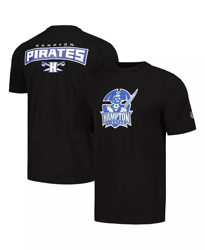 

Мужская черная футболка с аппликацией Hampton Pirates FISLL