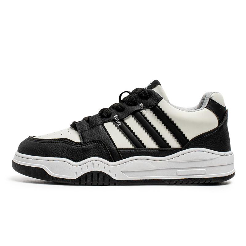 

Boogie Bear Мужские повседневные кроссовки низкие белые с красным черные с белым, цвет Black White