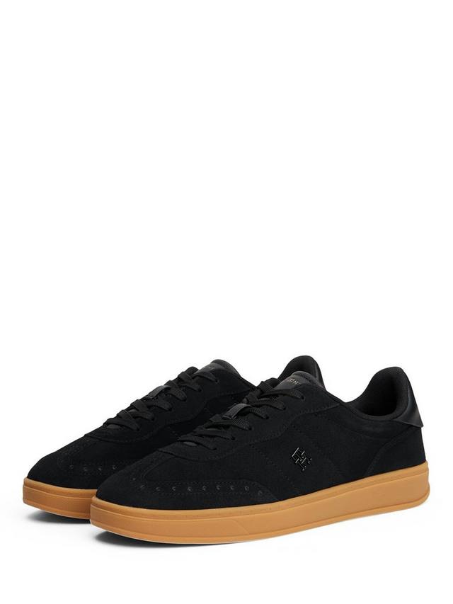 Heritage Suede Trainers Tommy Hilfiger, Black — фото 3