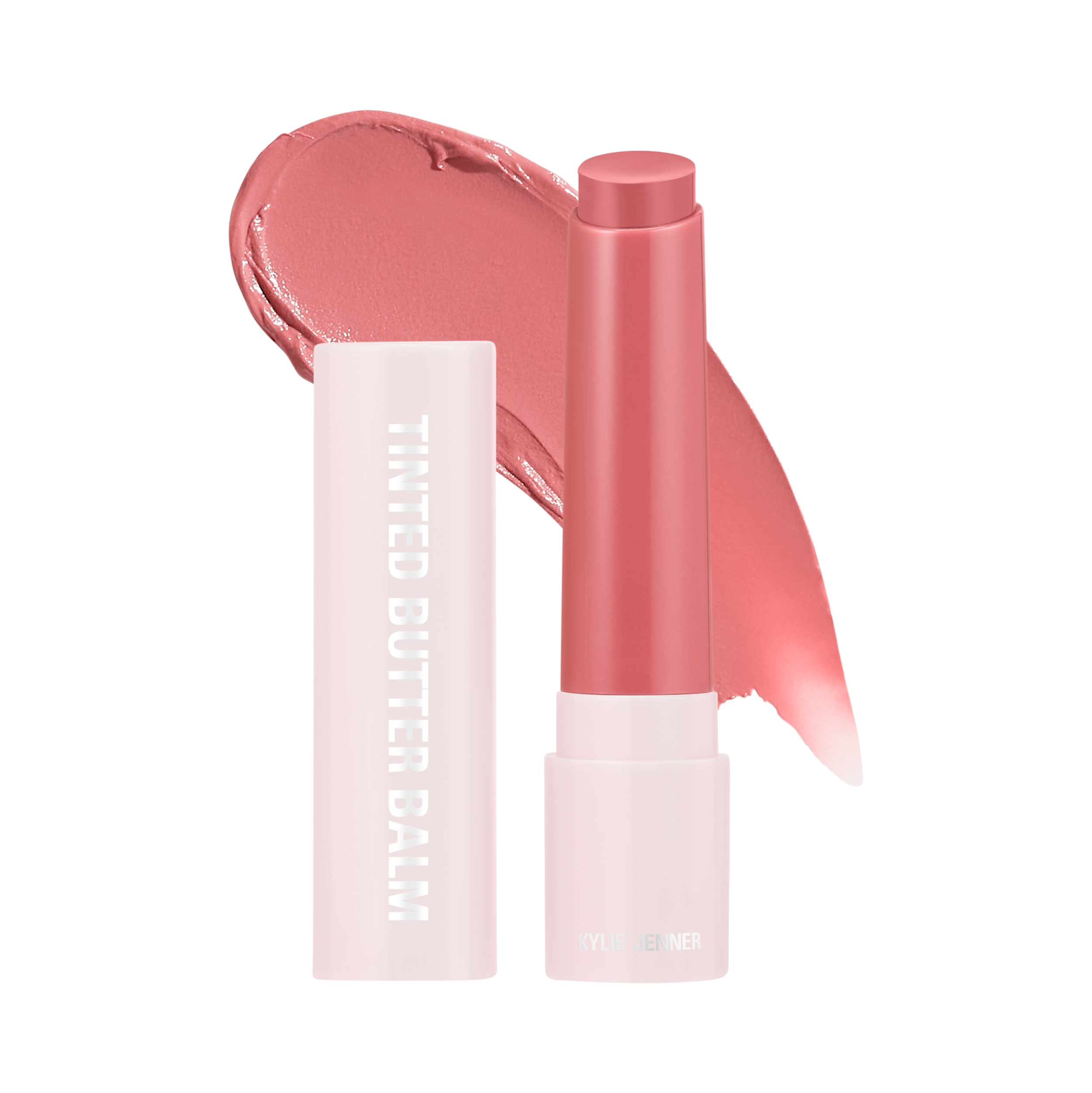 

Увлажняющий бальзам для губ tinted butter balm Kylie Cosmetics, цвет nr. 808 - kylie, вес 2.4 гр.