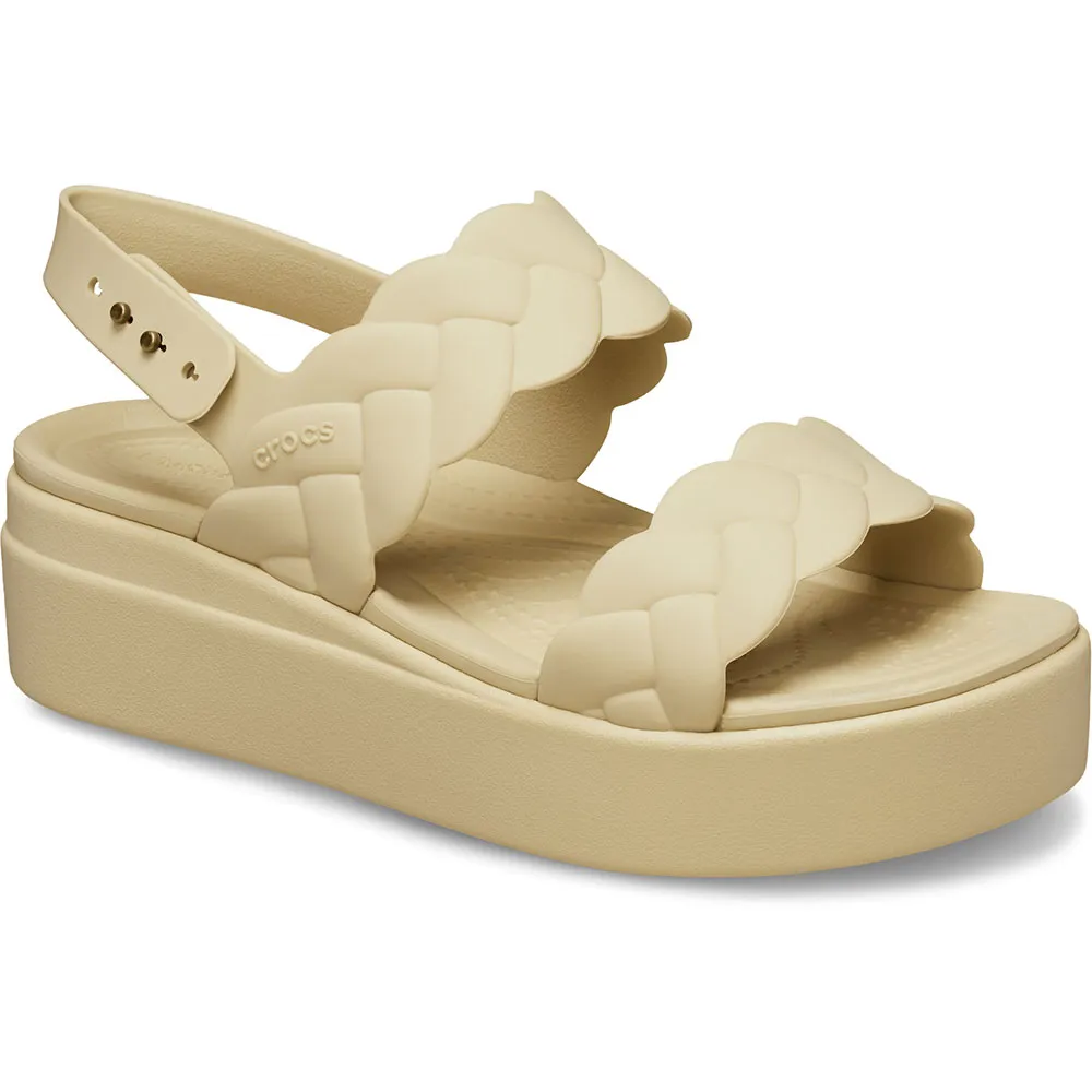 Сандалии Crocs Brooklynoven Upper L, бежевый