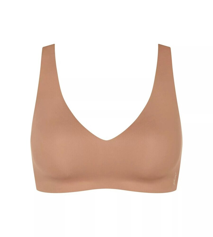 

Бюстгальтер майка SLOGGI T-shirt Bra ZERO Feel 2.0, коричневый