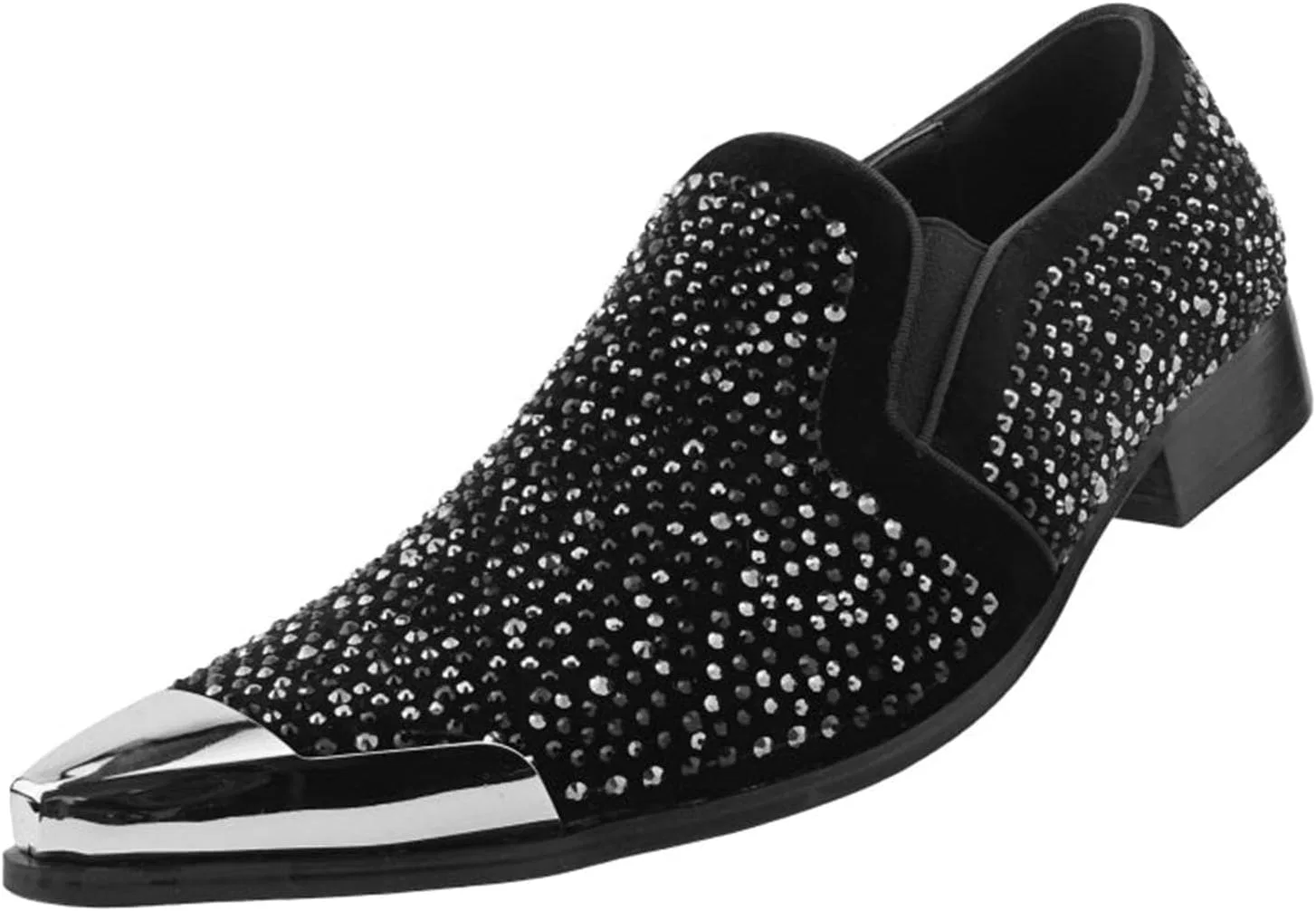 Лоферы мужские Bolano x Amali, Desta Silver/Black