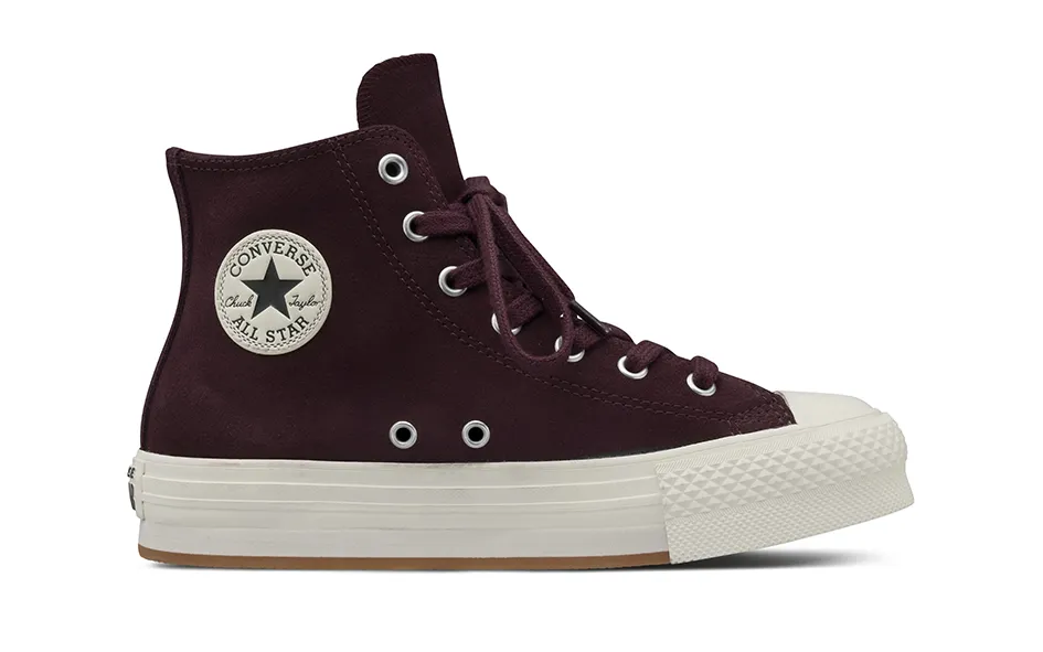 Кроссовки Converse "CHUCK TAYLOR ALL STAR EVA LIFT", цвет Bloodstone/Egret/Gum Honey — фото 2
