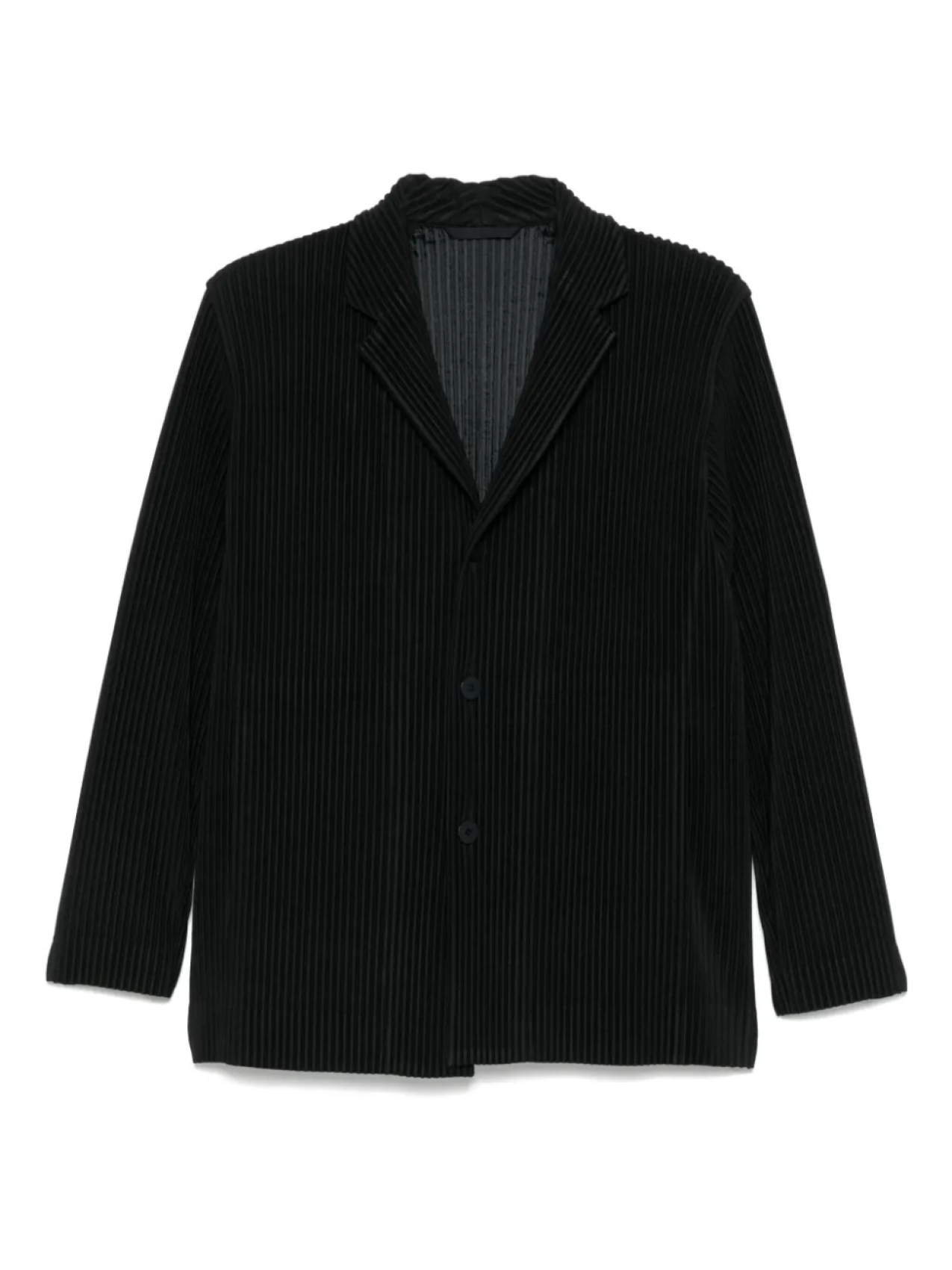 

Плиссированный блейзер Homme Plissé Issey Miyake, черный