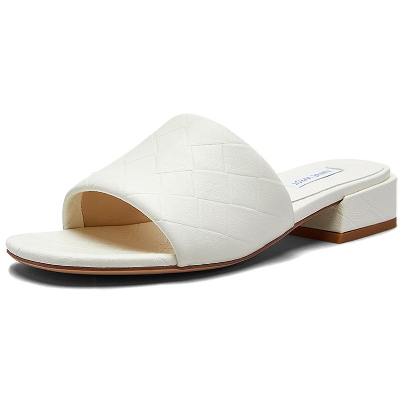 NINE WEST Женские стойкие к истиранию слайдеры Sun-Tanned, цвет Sun-Tanned — фото 4