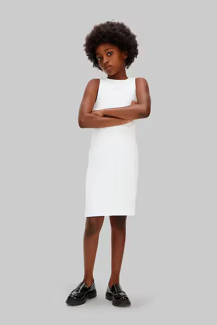 Платье bodycon Calvin Klein Jeans, белый