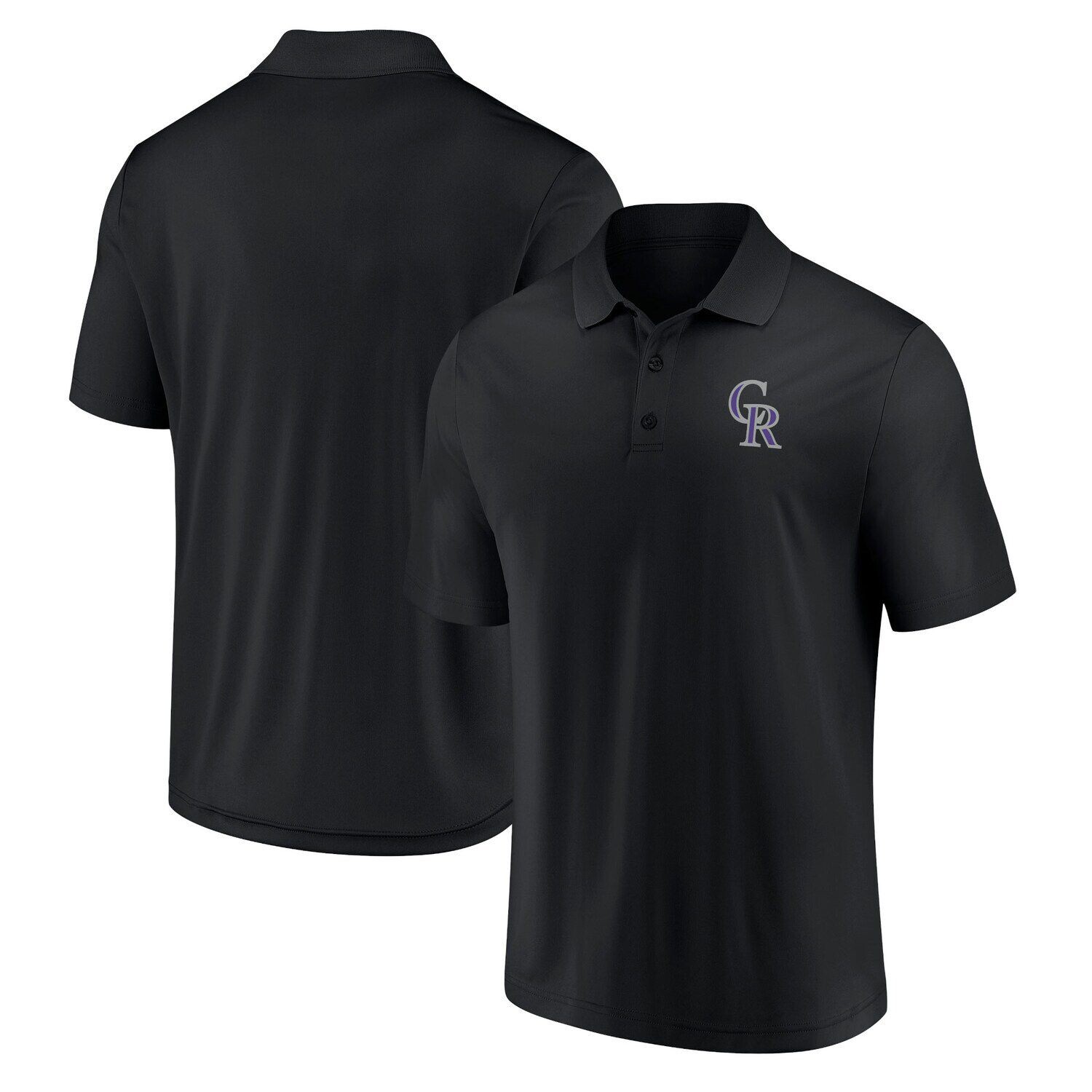 

Мужское фирменное черное поло Colorado Rockies Winning Streak Fanatics, Черный, Мужское фирменное черное поло Colorado Rockies Winning Streak Fanatics