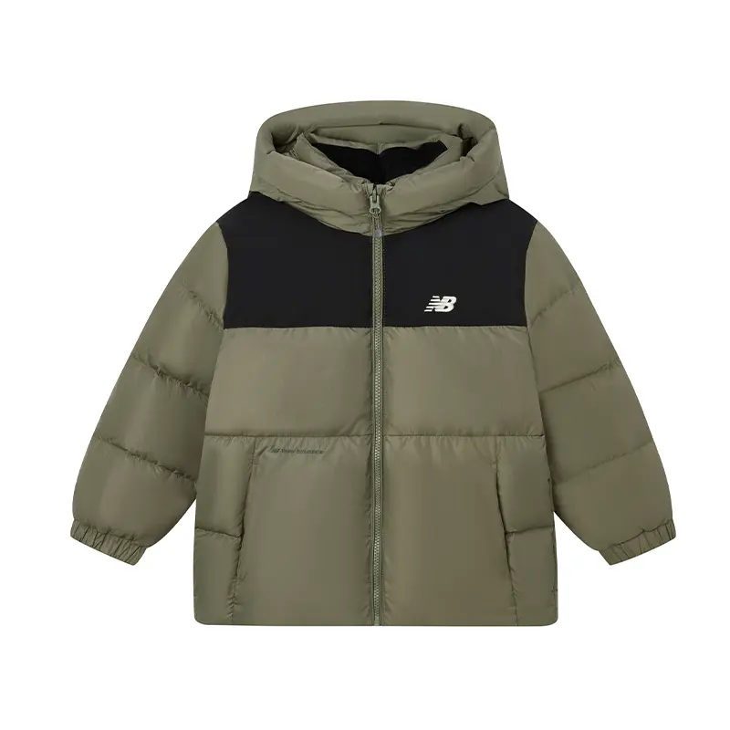 

New Balance Пуховик армейского зеленого цвета для подростков Army Green Teenagers