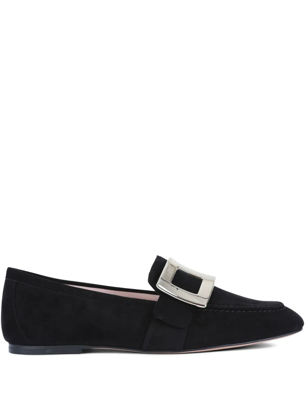 Лоферы с пряжками Roger Vivier, черный