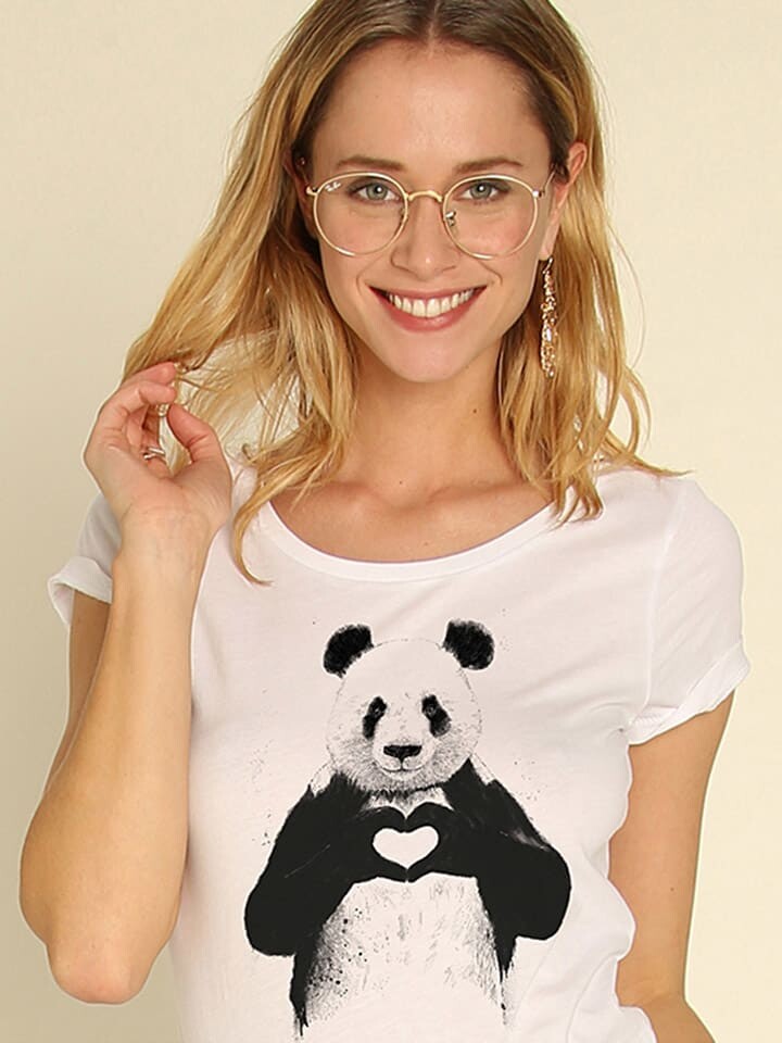 

Футболка WOOOP Love Panda, белый