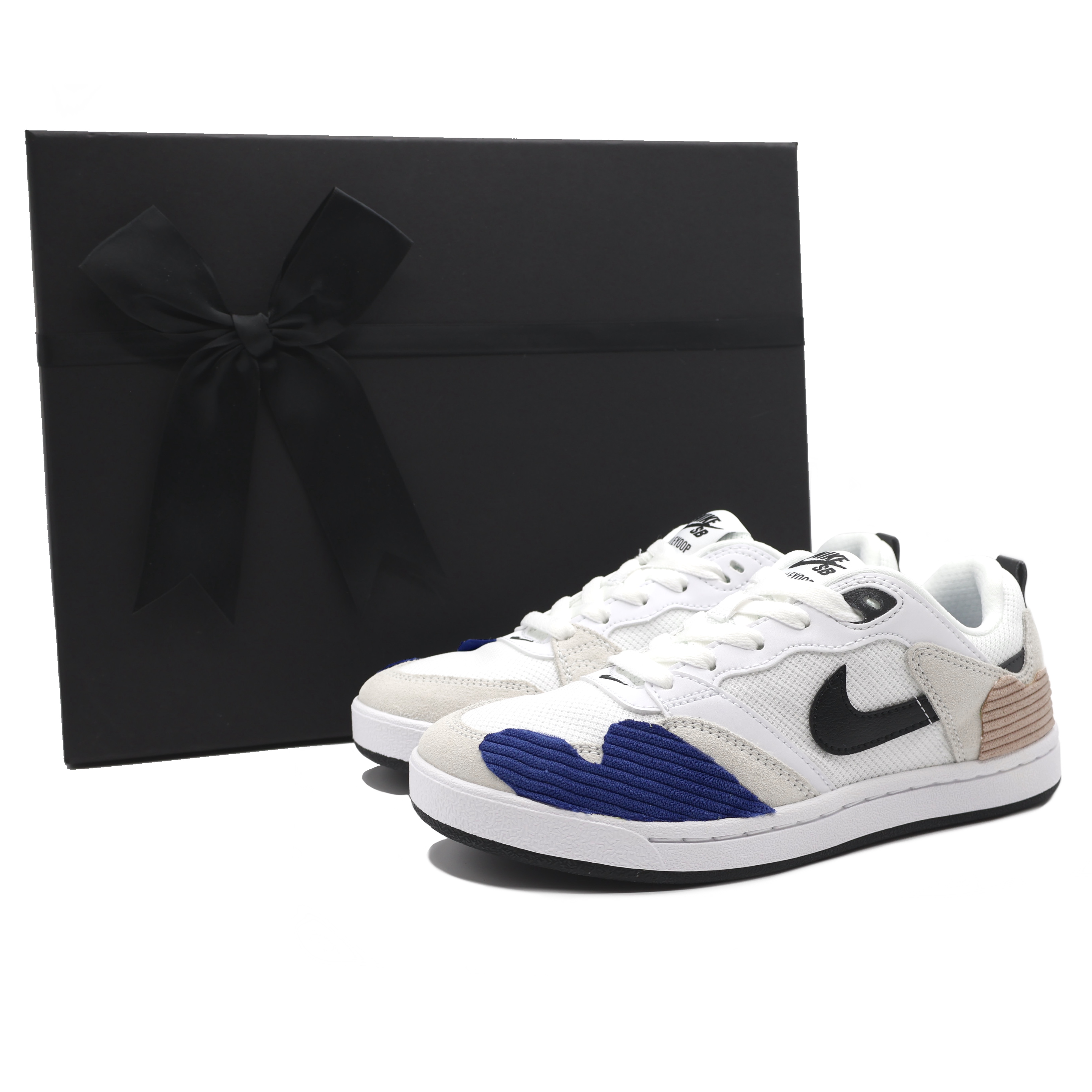 

Кроссовки Nike SB Alleyoop Skateboarding Shoes Women's Low-top White/blue, белый