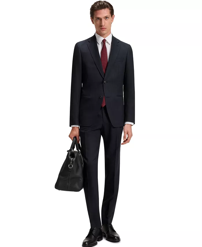 

Мужской костюм из 100% шерсти Regular Fit, 2 предмета Hugo Boss, синий