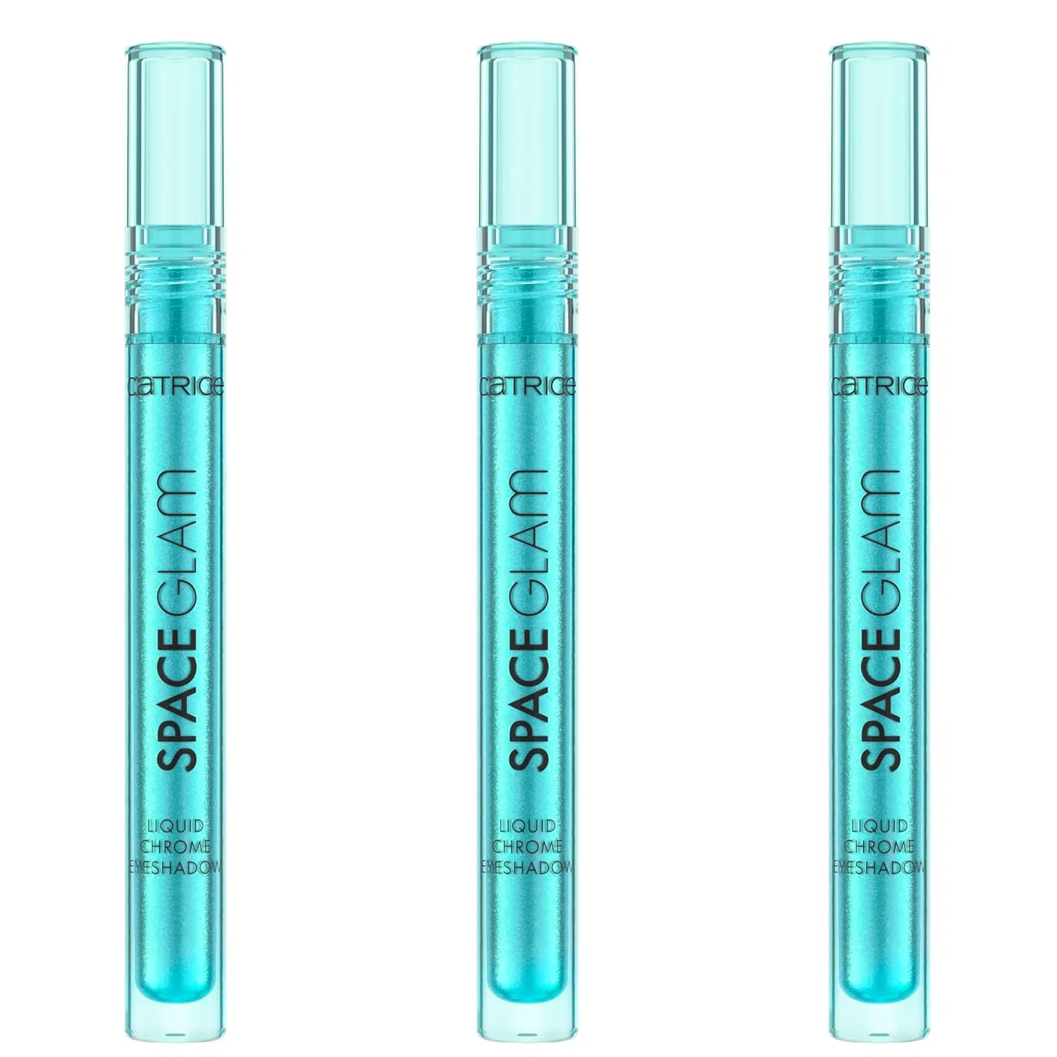 Жидкие хромовые тени для век «Space Glam Liquid Chrome Eyeshadow» от Catrice Catrice, 010 Milky Way