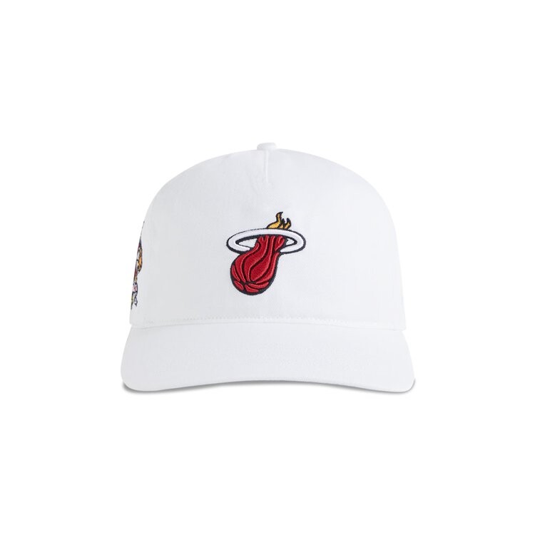 

Бейсболка Kith For 47 Miami Heat Hitch Snapback, белый