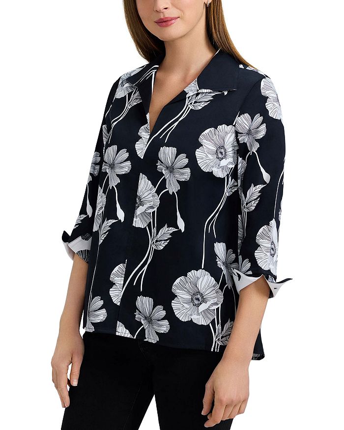 

Топ Agnes Popover Foxcroft, черный