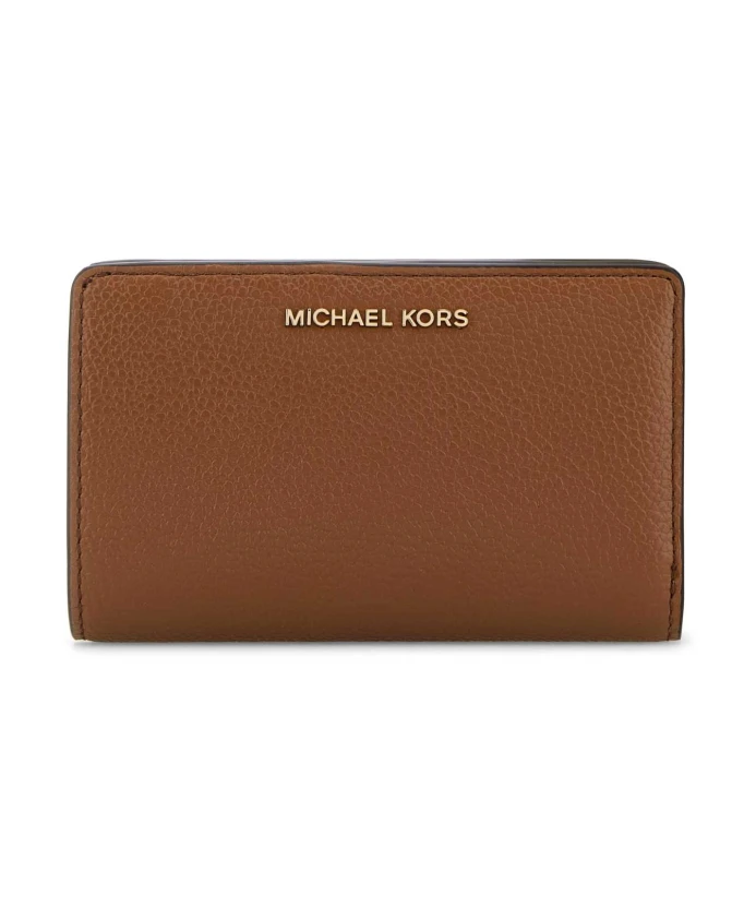 

Кожаный кошелек Michael Kors, коричневый