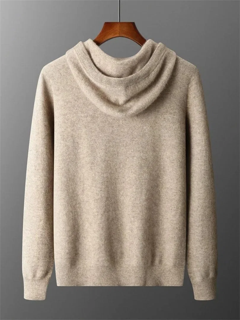 Свитшот с капюшоном Cashmere, белый