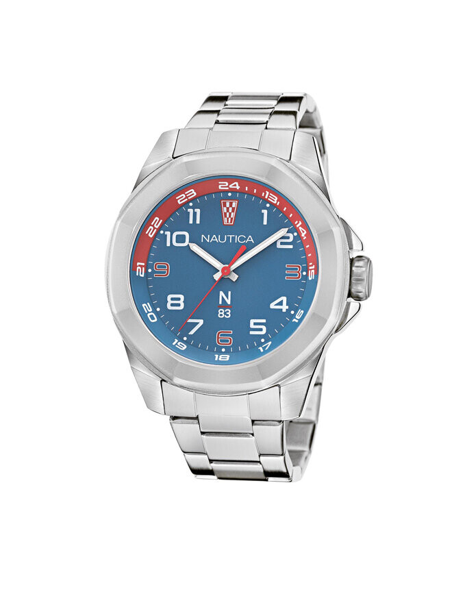 

Часы NAPTBS206 Nautica, синий/серебряный