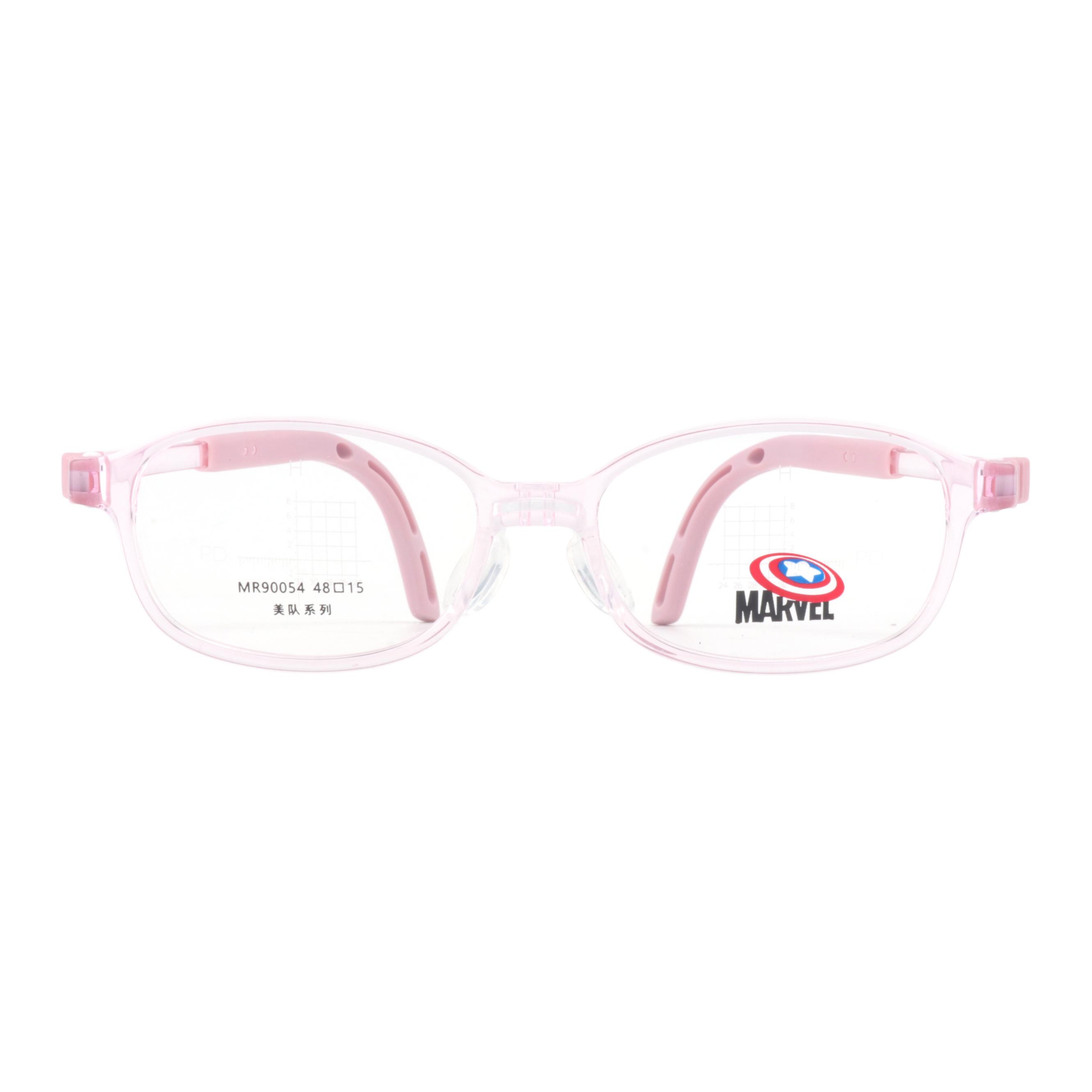 

MARVEL Квадратная оправа для очков детская, Transparent Pink C071