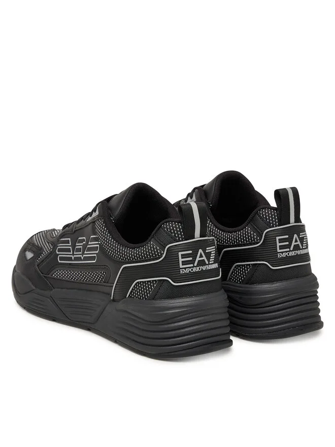 EA7 Emporio Armani Кроссовки 7X000306 AF23595 MZ186 черные — фото 3