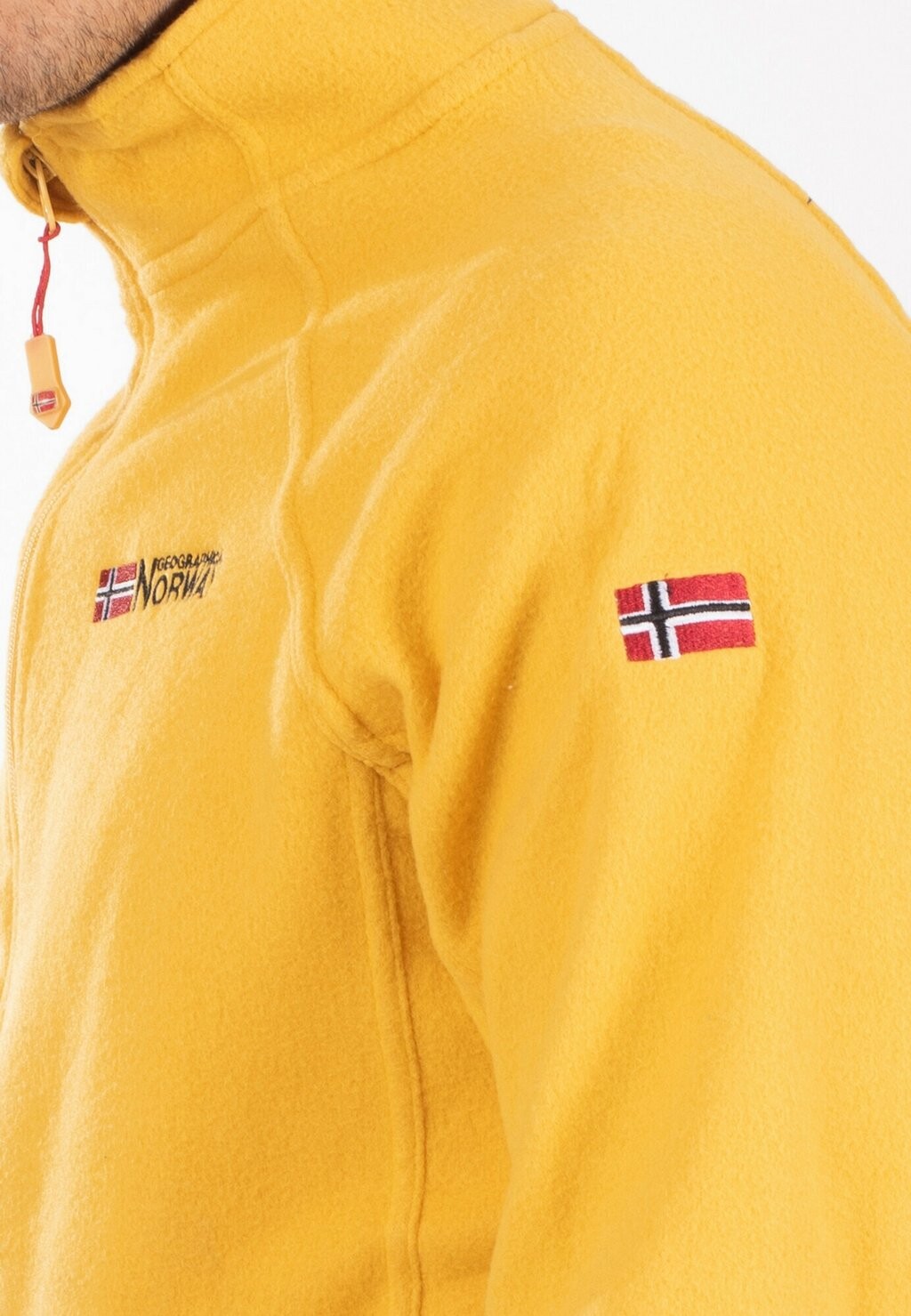 

Флисовая куртка POLAIRE Geo Norway, цвет Mottled Yellow