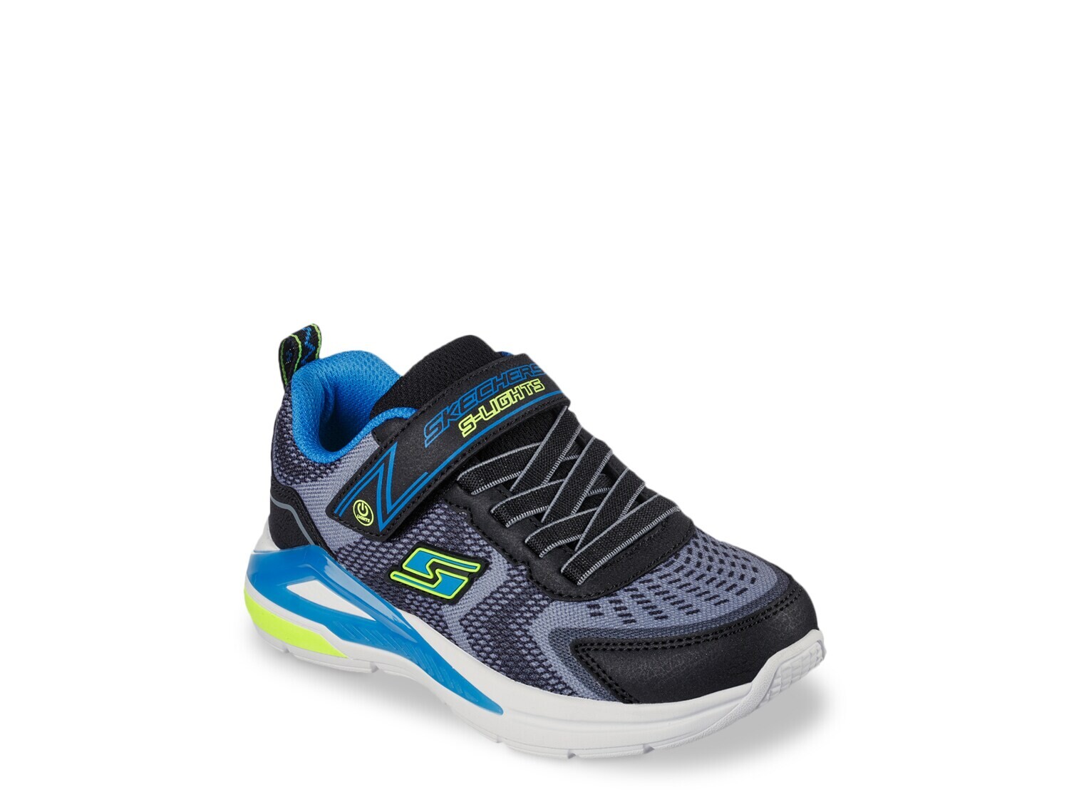 

Кроссовки детские Skechers S-Lights Tri-Namics, черный / синий