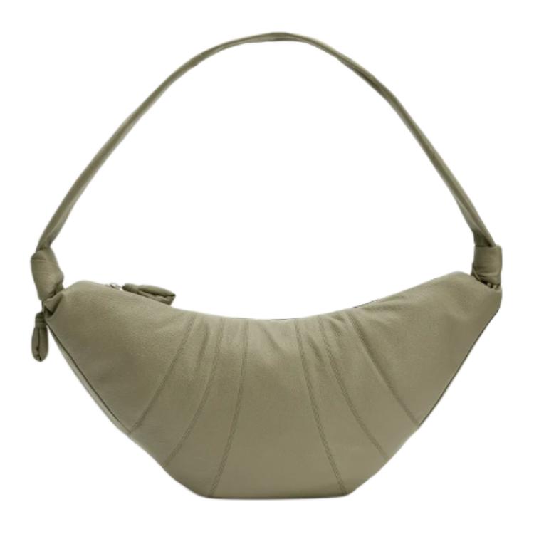 

Lemaire Сумка-кроссбоди из зернистой телячьей кожи Regular Unisex цвета хаки