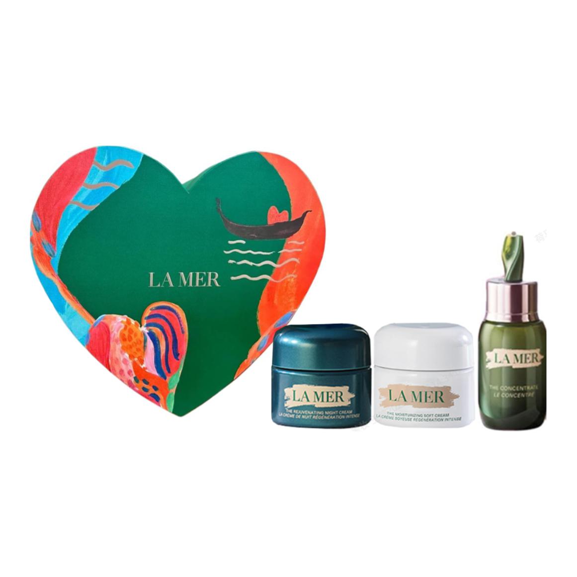 

LA MER Набор кремов и сывороток Hailanzhimi Miracle Night Cream Cloud Velvet Serum для подтяжки и восстановления кожи 30мл+30мл+15мл