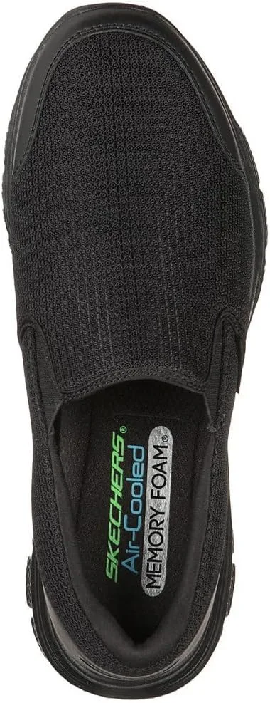 Мужские повседневные кроссовки Skechers Flex Advantage Tuscan 4.0-232230W BBK (ширина 4E), черный — фото 4