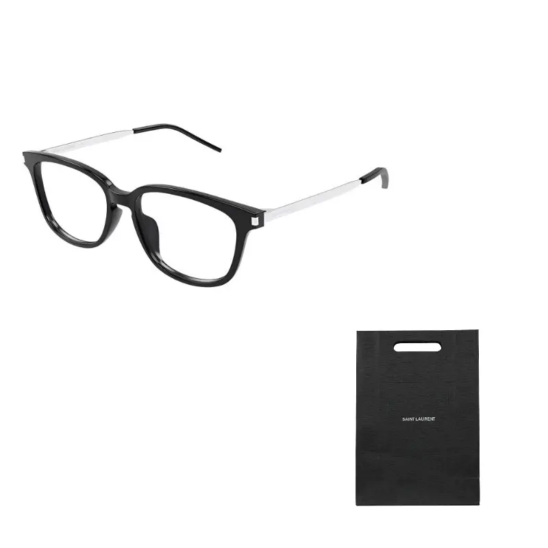 

SAINT LAURENT Квадратные очки, Black