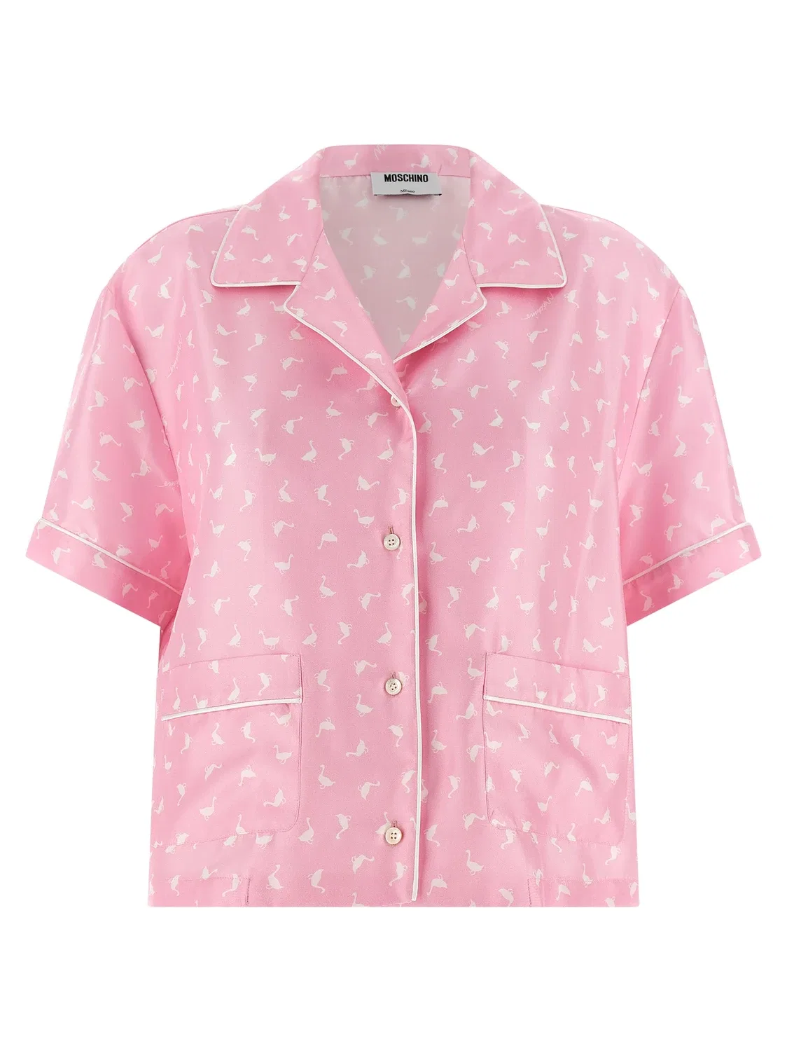 Рубашка «Goose» Moschino, розовый