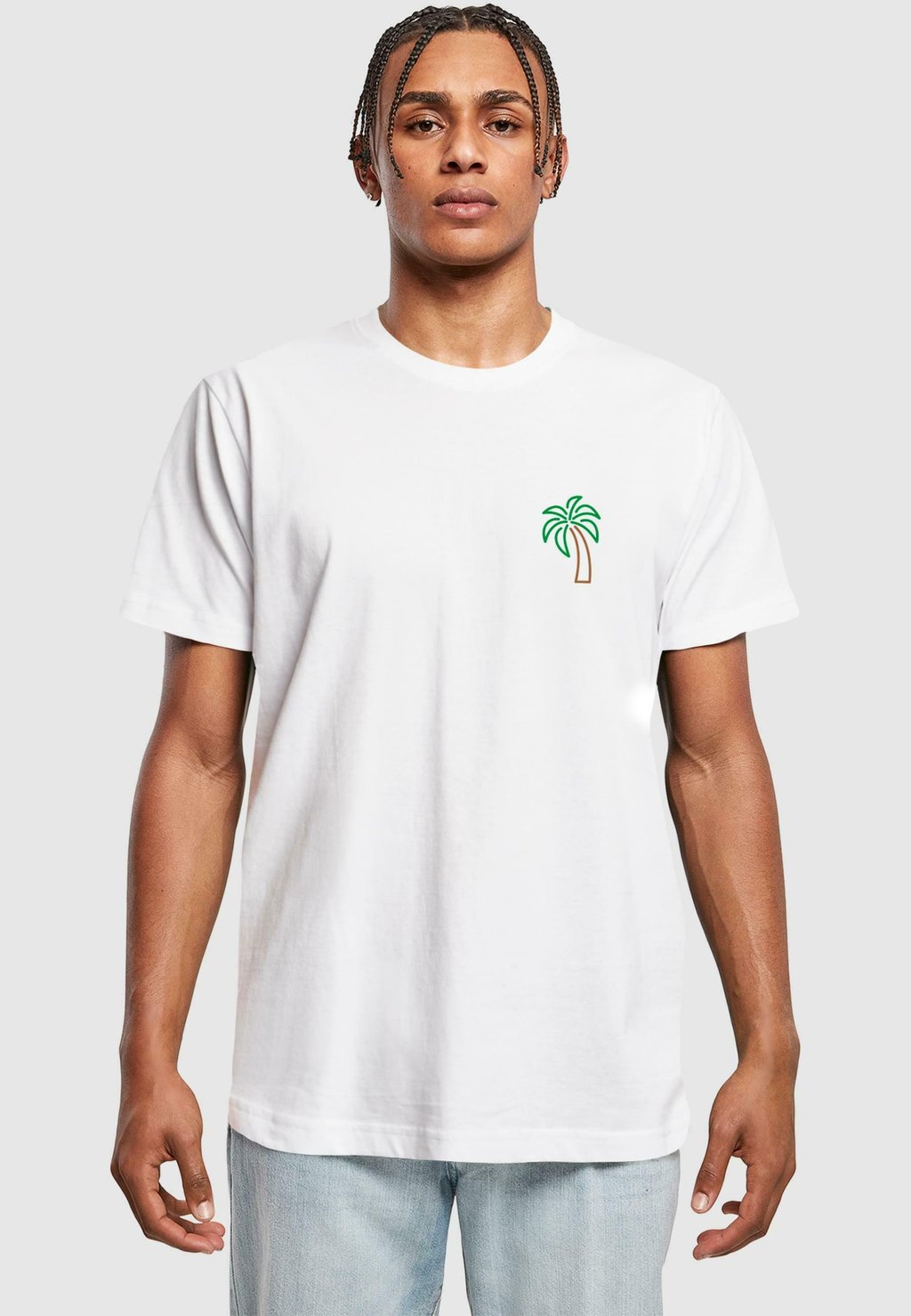 

Футболка с принтом COCONUT TREE Mister Tee, белый