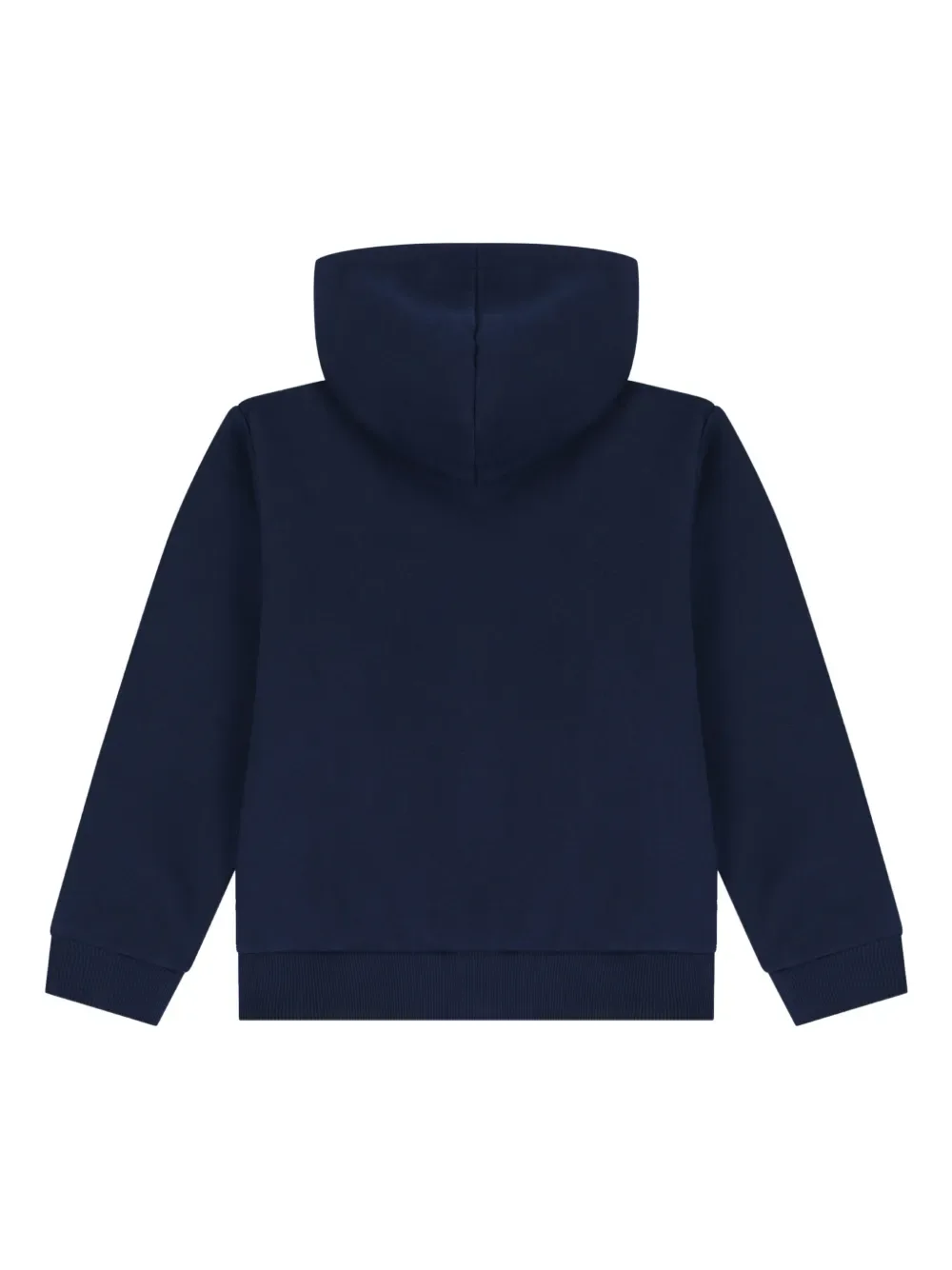 Худи на молнии с нашивкой-логотипом и капюшоном Guess kids, синий — фото 2