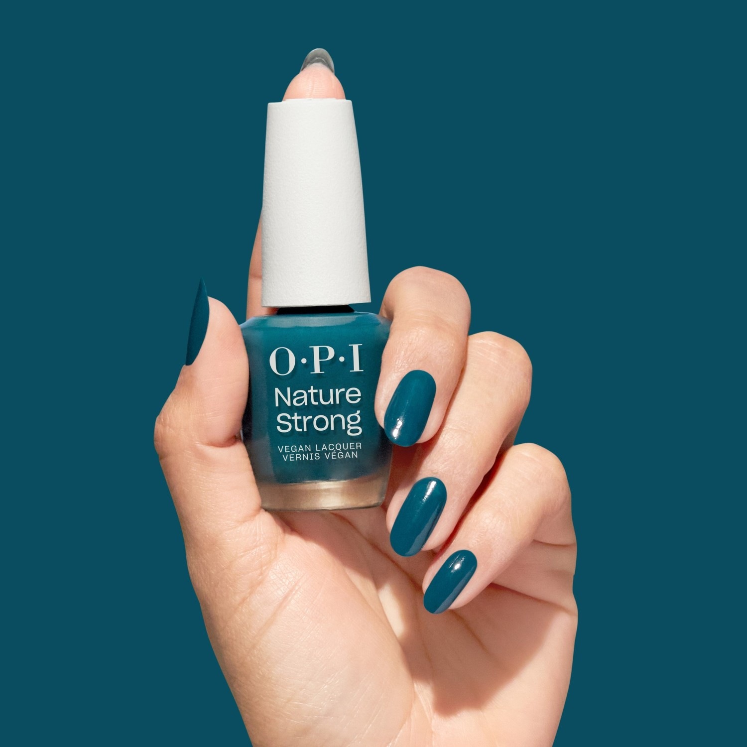 Лак для ногтей nature strong vegan Opi, nat018 - nat - all heal queen mother earth, объем 15 мл — фото 4