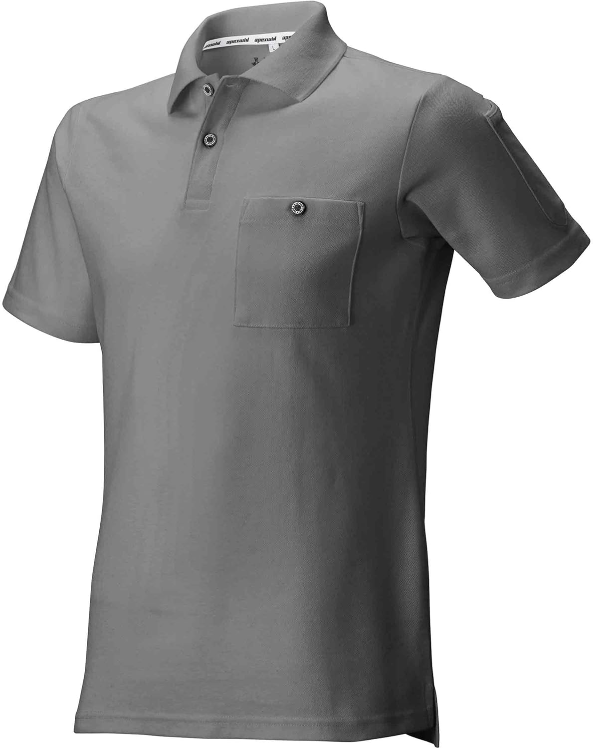 

Футболка-поло с коротким рукавом Atackbase 13215, серый