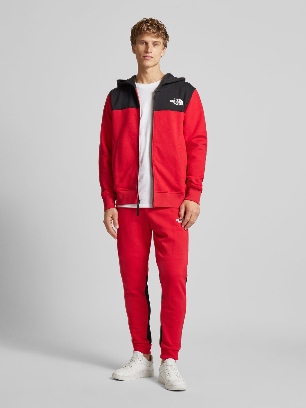 

Толстовка с этикеткой, модель «ICON» The North Face, красный