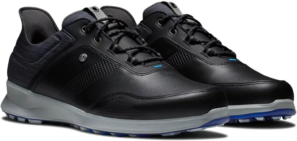 

Кроссовки для гольфа FootJoy Stratos без шипов предыдущего сезона, черный/синий