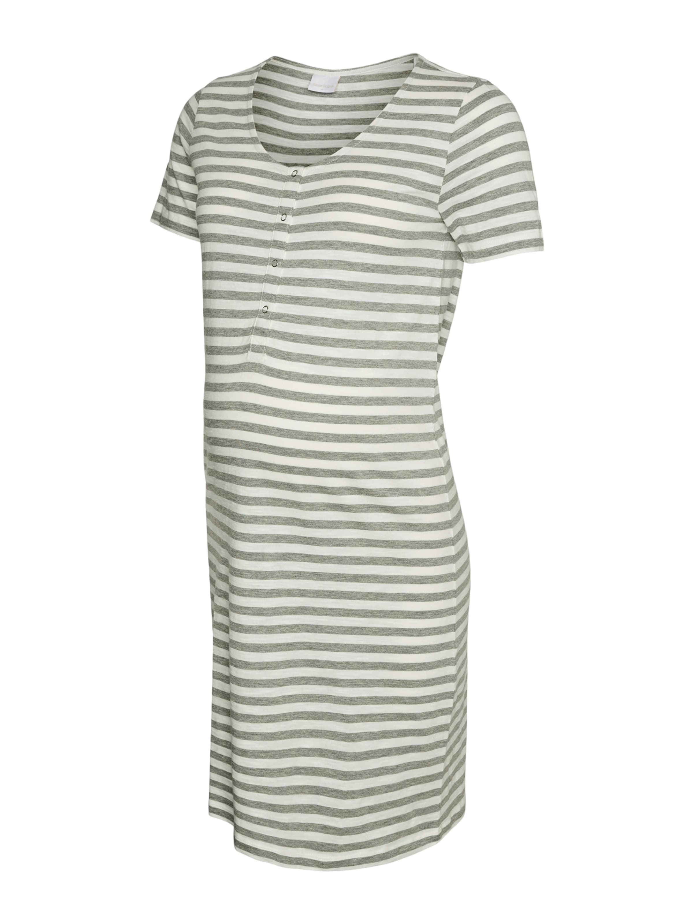 

MAMALICIOUS Ночная сорочка 'MLVIOLA' в цвете Grey, Light Grey