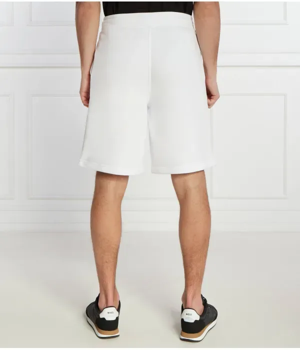 Шорты с логотипом NANO comfort fit Calvin Klein, белый — фото 4