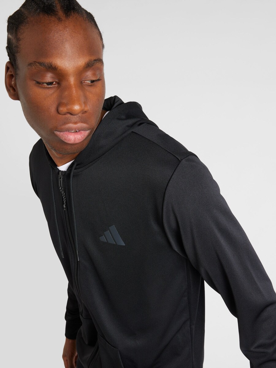 Тренировочная куртка ADIDAS PERFORMANCE Ess Sea, черный — фото 3