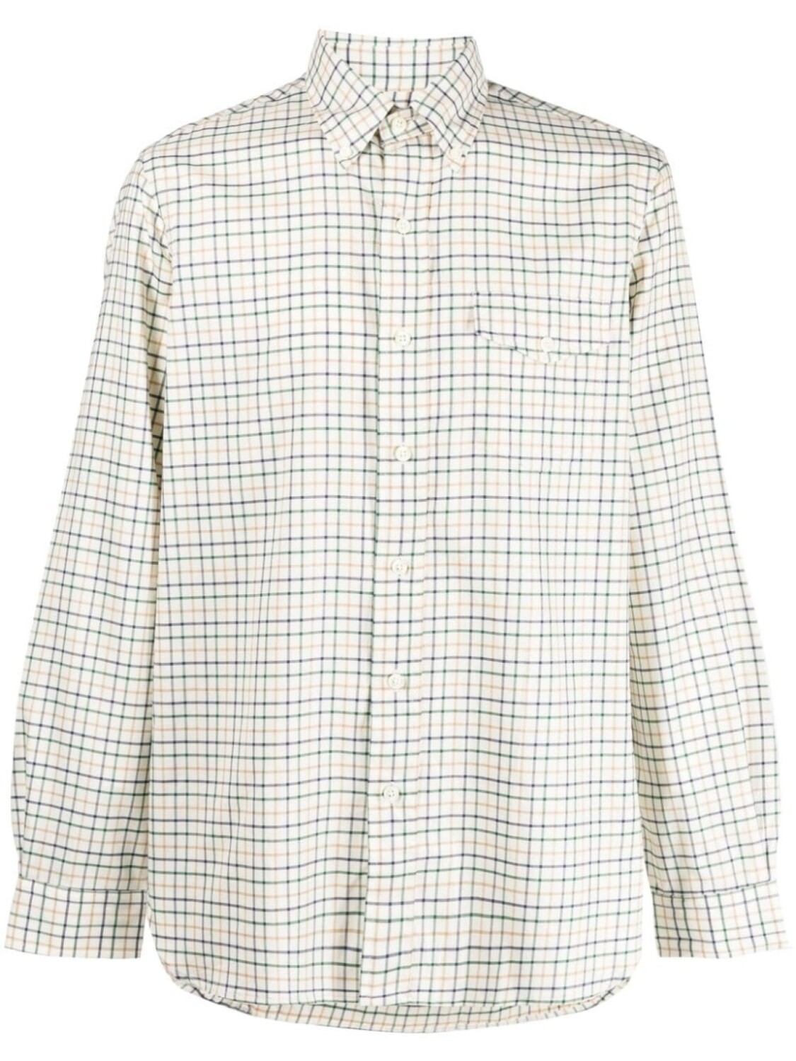 

Polo Ralph Lauren рубашка в клетку, нейтральный цвет