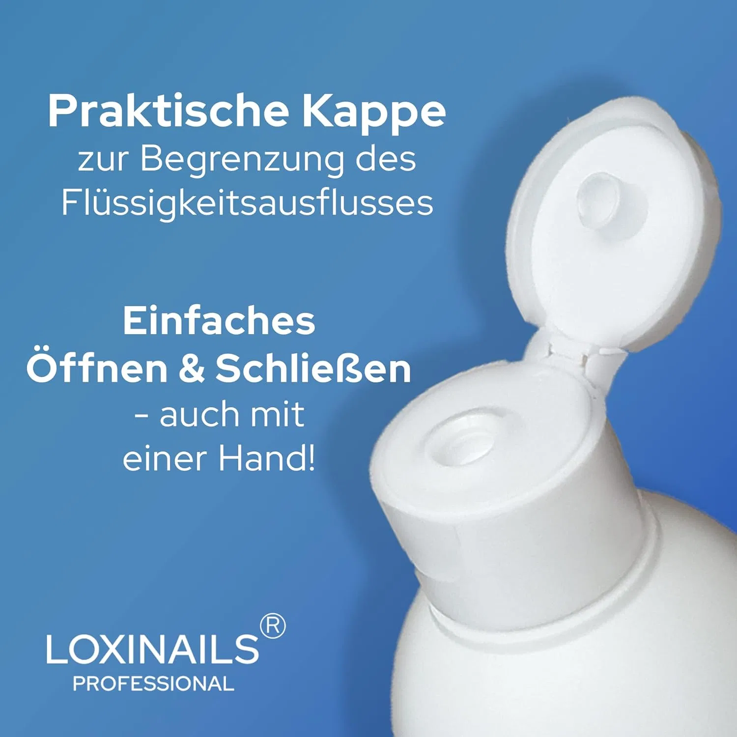 Набор ацетоновой жидкости для снятия УФ-гель-лака 2 x 250 мл Loxinails Professional, 500 Ml Acetone — фото 4