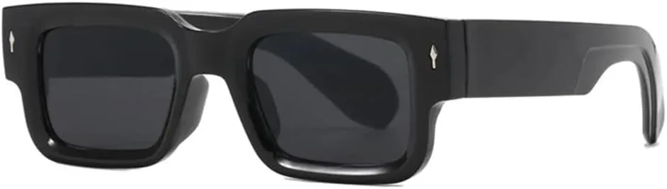 

Ретро солнцезащитные очки для мужчин и женщин, модные панк-очки, винтажные солнцезащитные очки с защитой от УФ-излучения UV400, маленькая оправа HYYZZC, C1