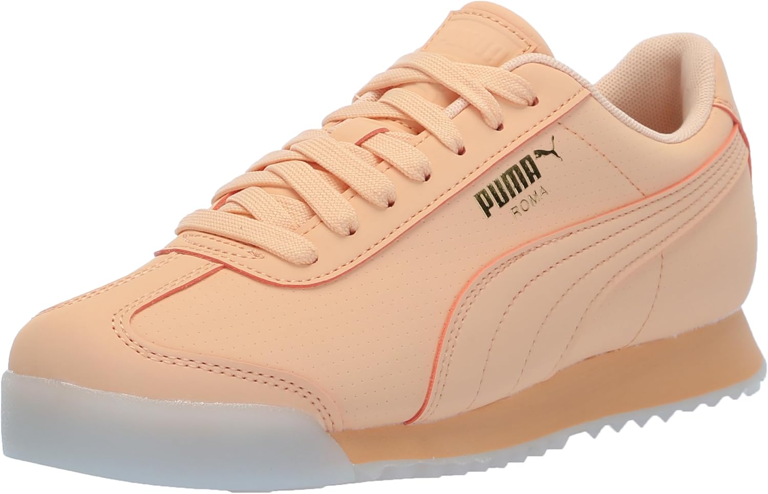 

Кроссовки Puma Unisex-Child Roma, синий/персиковый