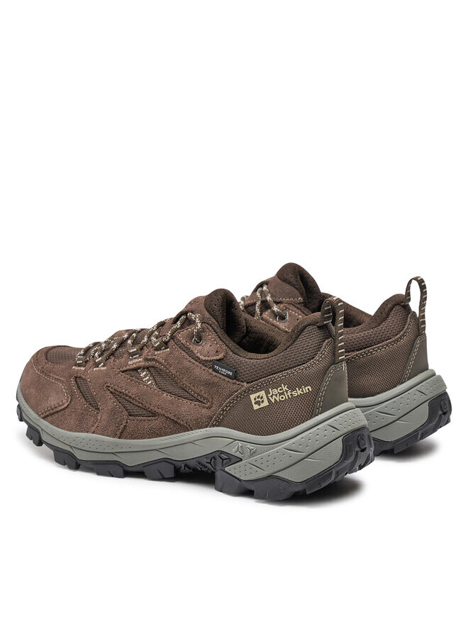 Треккинговые ботинки Jack Wolfskin Vojo Tour Texapore Low M A62070, коричневый — фото 3