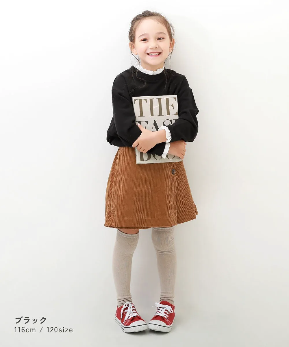 Толстовка с оборками из 100% хлопка, модель AW25 Devirock, D-Violet — фото 4