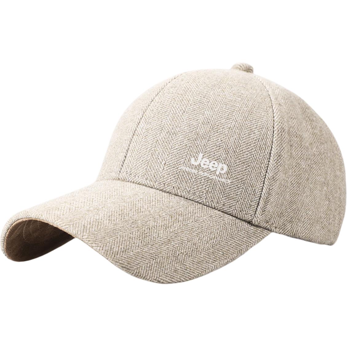 

Бейсболка из замши оленьей кожи унисекс Jeep, хаки